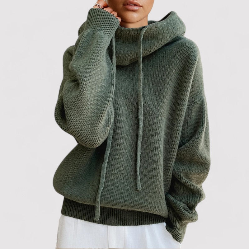 Laurent | Hoodie en laine tricoté pour femmes